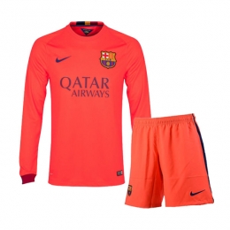pink barcelona jersey long sleeve